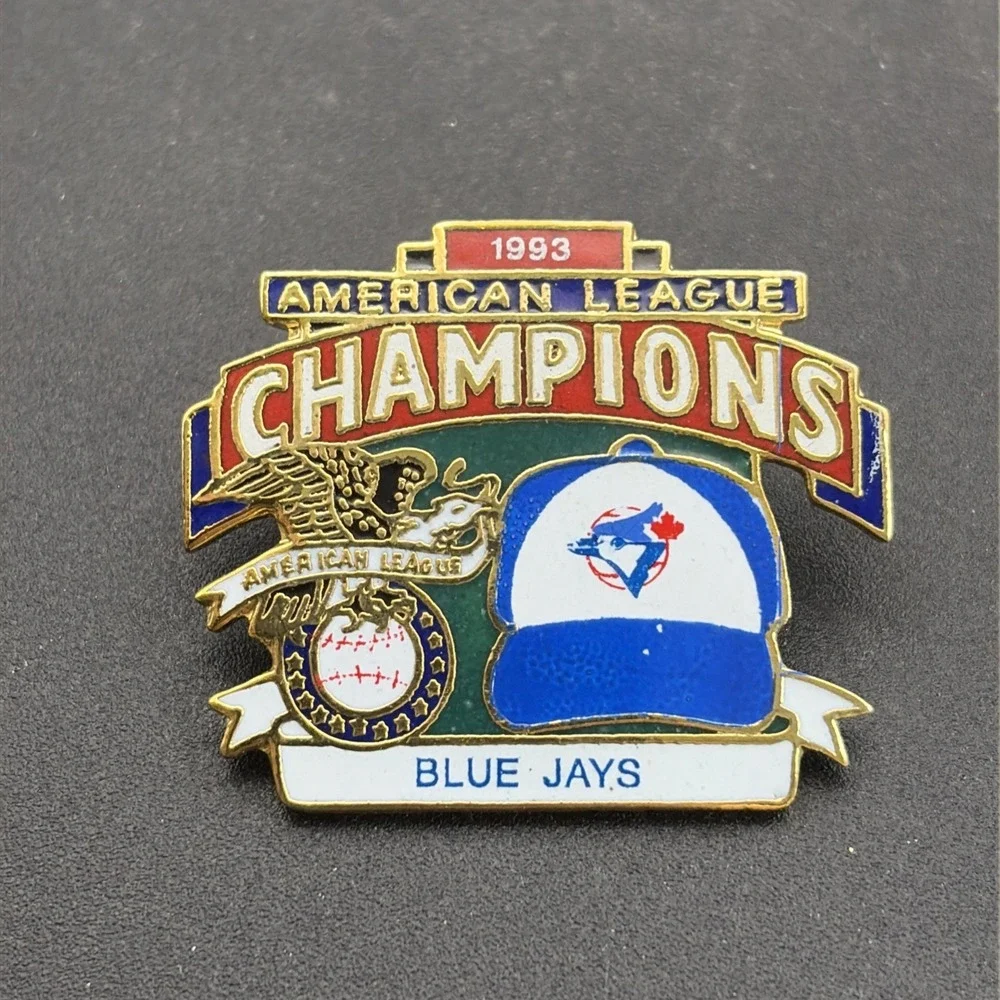 MLB Baseball 1993 Toronto Blue Jays American League Champions Lapel Hat‎ Pin